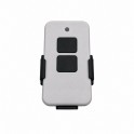 Télécommande blanche pour porte de garage enroulable