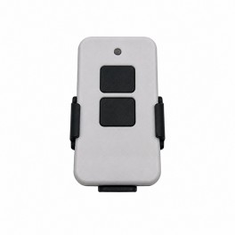 Télécommande blanche pour porte de garage enroulable